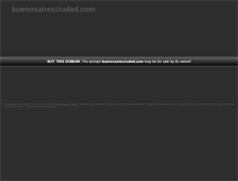 Tablet Screenshot of buenosairesciudad.com
